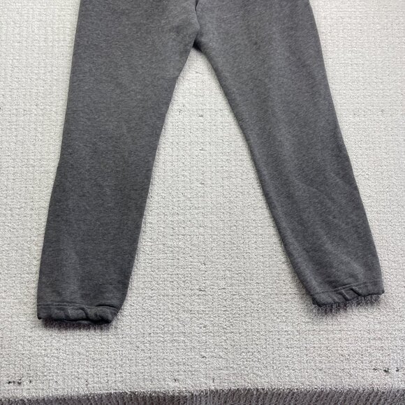 Hollister Pants Mens Medium Grey Sellout Logo Print Joggers Sweatpants Read - Picture 12 of 12